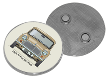 Mini 850 1969-80 (MKIII) Round Fridge Magnet